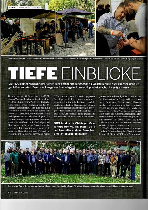 Messermagazin – Ausgabe 1, 2025